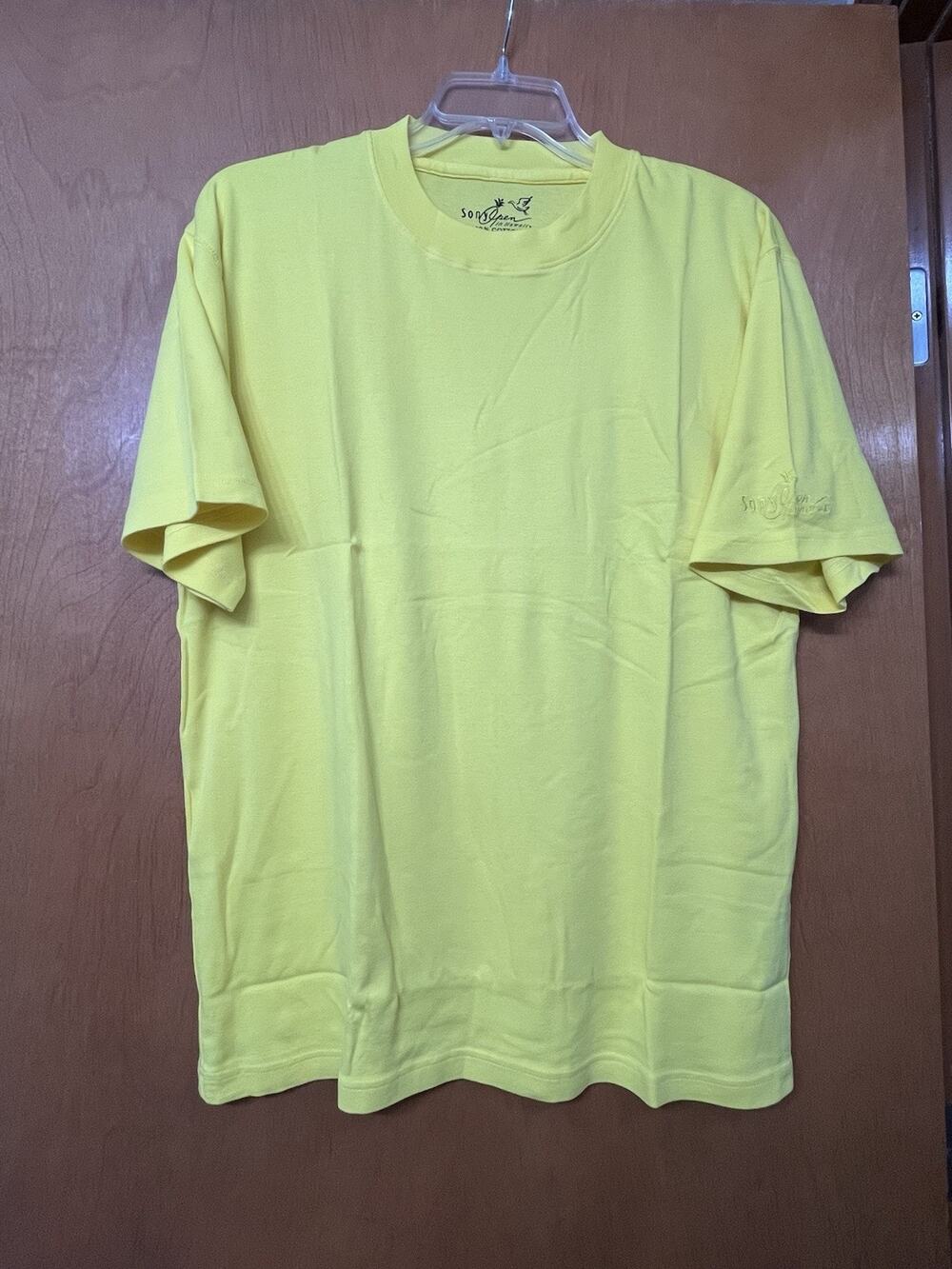 Sony Open Hawaii Official Yellow 100% Cotton T-Shirt - Super Soft